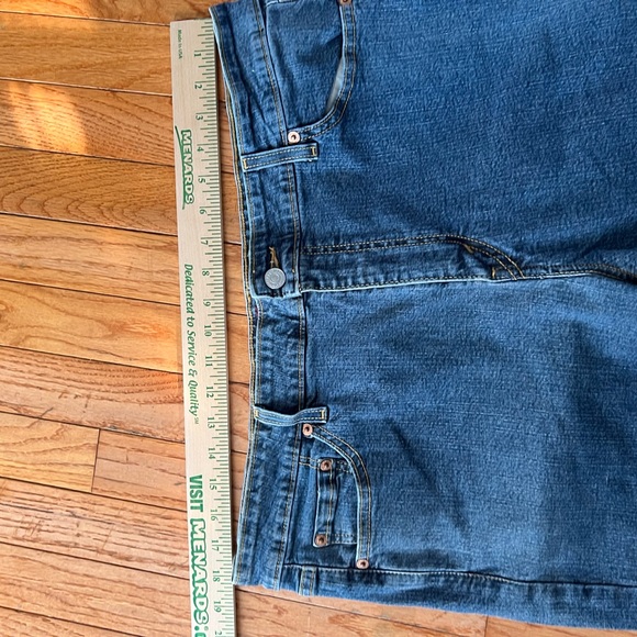 Levi’s 519 Vintage Low Stretch Flare Leg Jeans size 17M JR - Picture 6 of 14